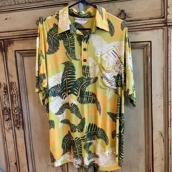Manuhealii Aloha Shirt sz Large - Picture 1 of 6
